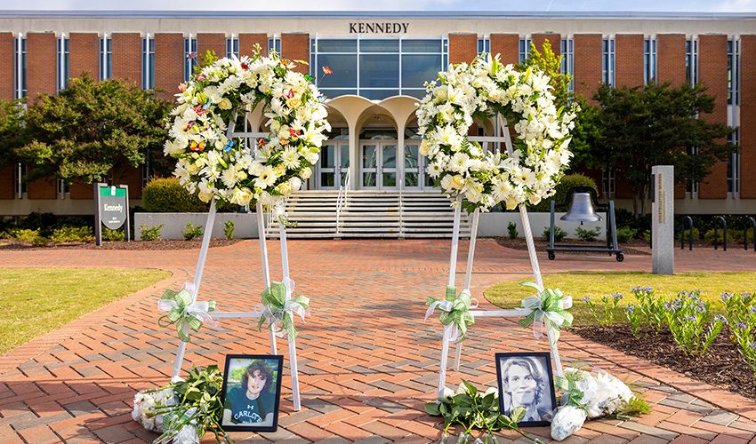 Niner Nation Remembers Wreath Laying