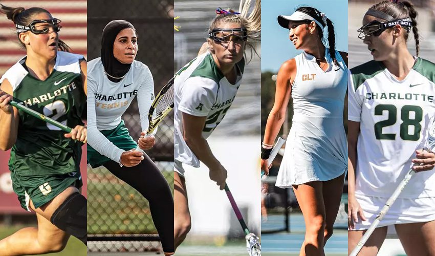 Five Niners Earn All-AAC Honors