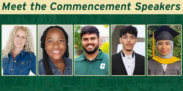 Meet the commencement speakers