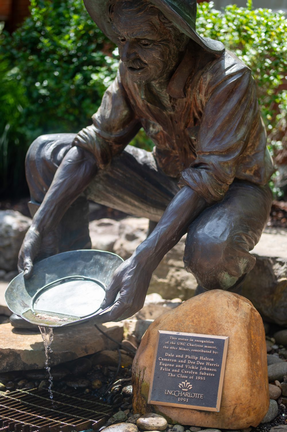 Photo for the 49er Miner in the CHHS/CoED Plaza