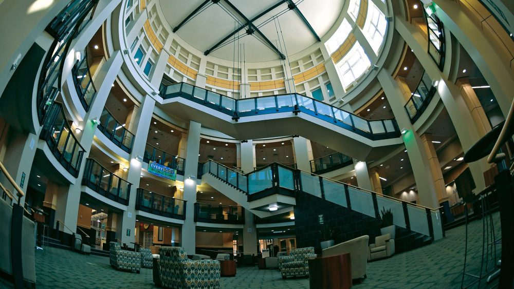 Inside view of the Popp Martin Student Union