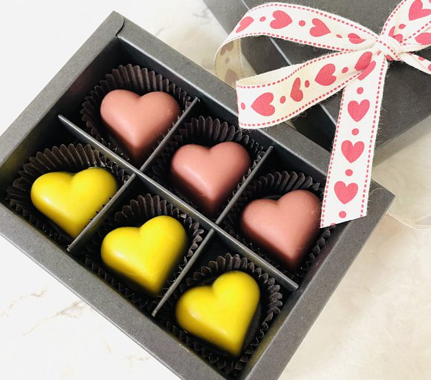 Heart-Shaped-Truffles mutiple Heart-Shaped-Truffles mutiple
