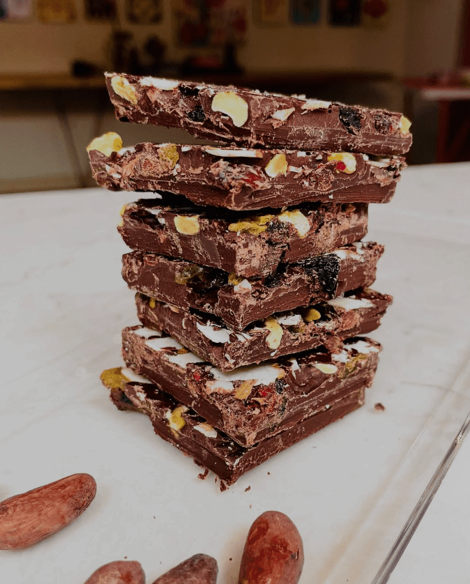 chocolate stack