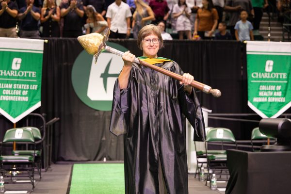 Susan K. Michael serves as University marshal.