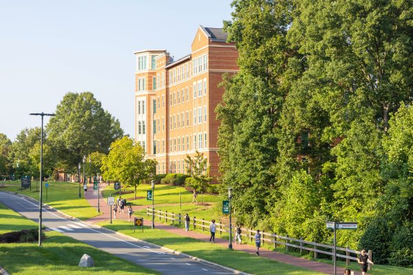 Campus beaty shot