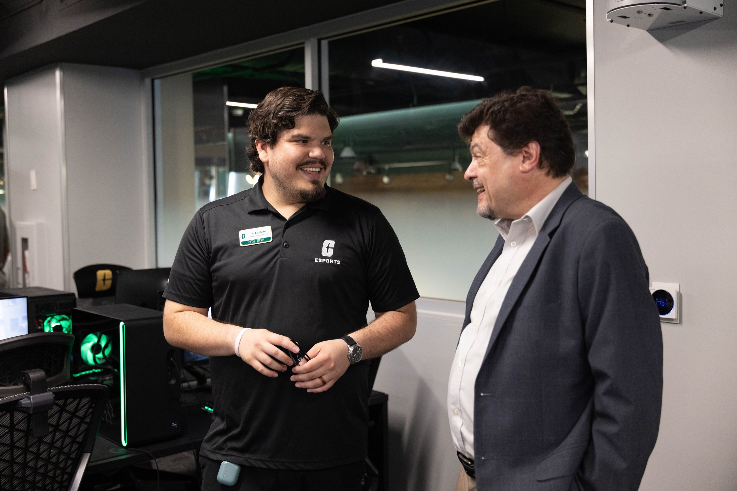 Ian Escalante speaks with Bojan Cukic