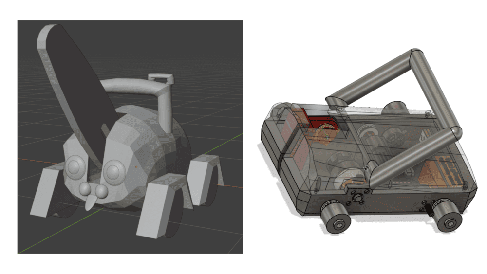 Team Pochita's Chainsaw rendering
