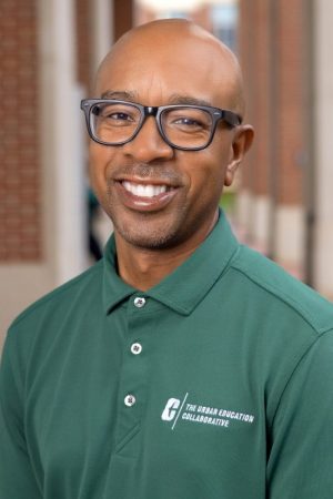 Headshot of Chance Lewis, Carol Grotnes Belk Distinguished Professor of Urban Education and director of the Urban Education Collaborative