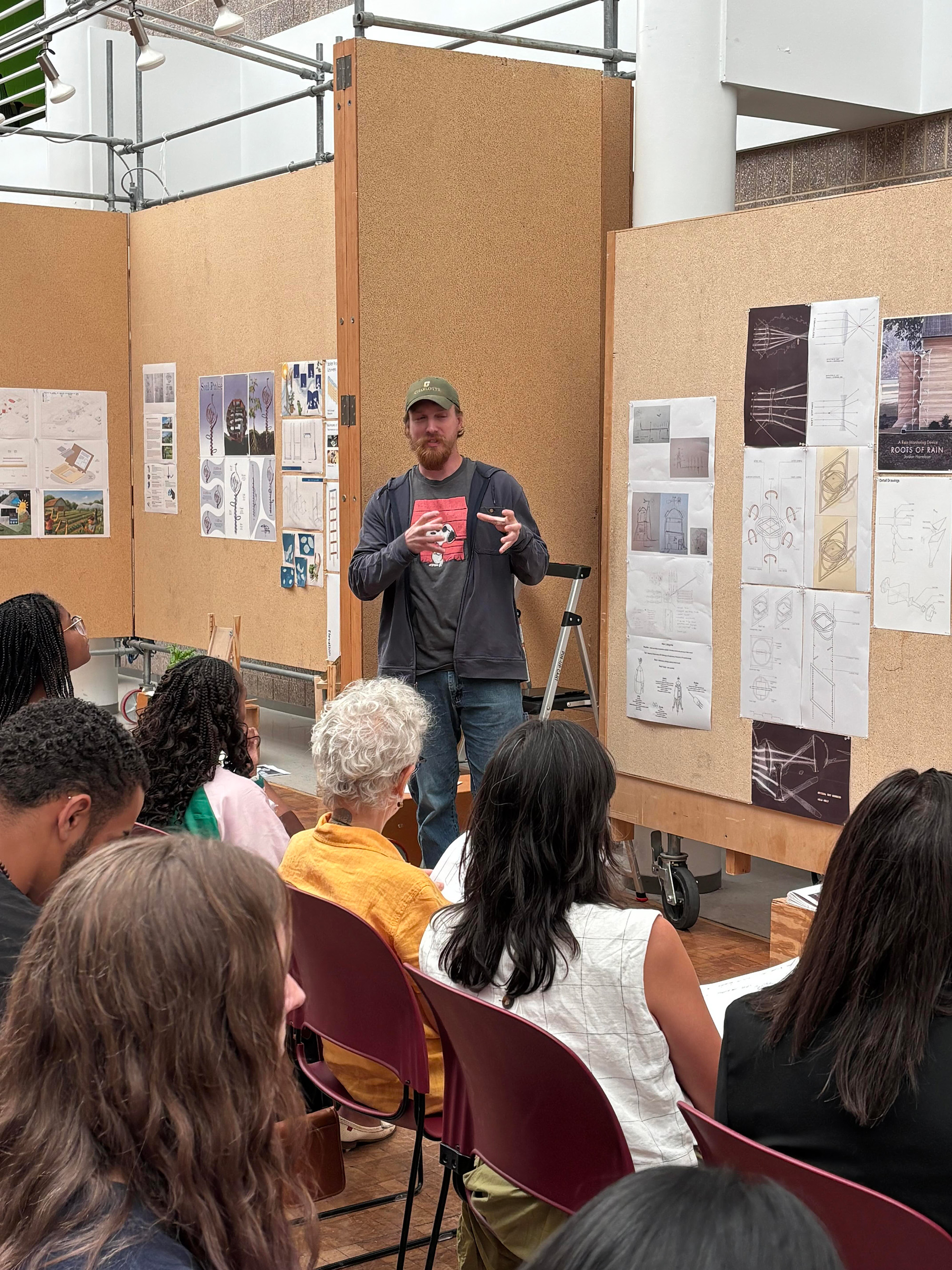 Review 1 Revised Three cohorts of students worked over three semesters to develop and refine concepts and designs for “Roots of Change.”
