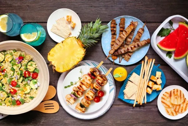 Photo of summer foods