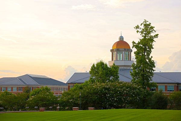 Campus sunset photo