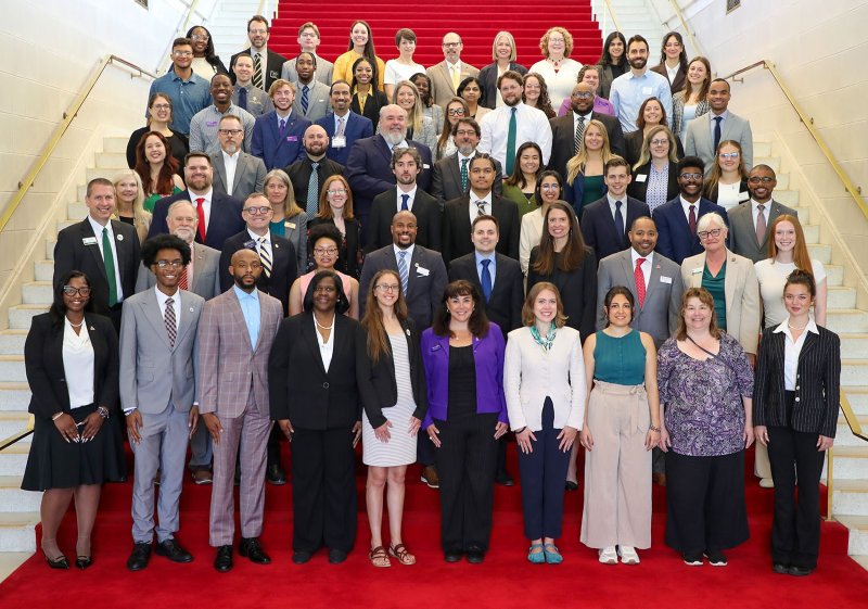 Group shot from Graduate Education Day in Raleigh