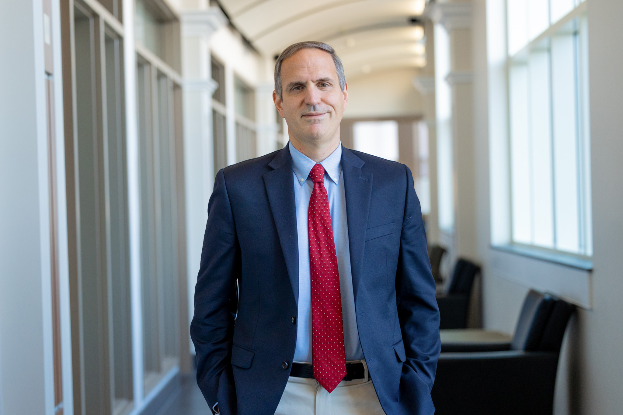 Headshot of Robert Cox, co-principal investigator for the Carolinas Grid Engine and executive director of EPIC at UNC Charlotte