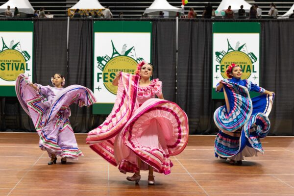 Dancers at International Festival