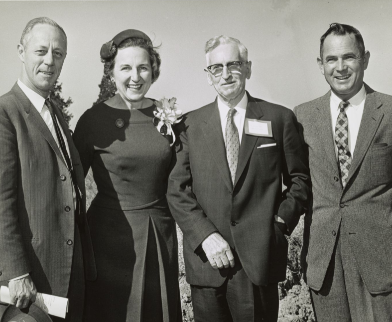 Bonnie Cone at groundbreaking
