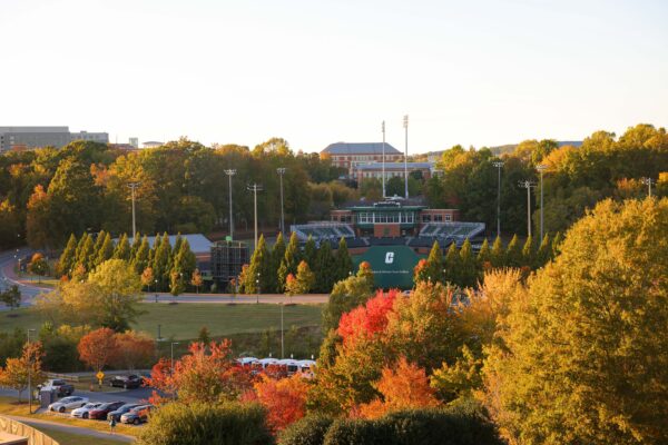 Fall campus beauty shot