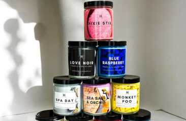 Happy Scentes Stack of scented candles