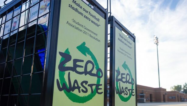 Zero-waste bins at