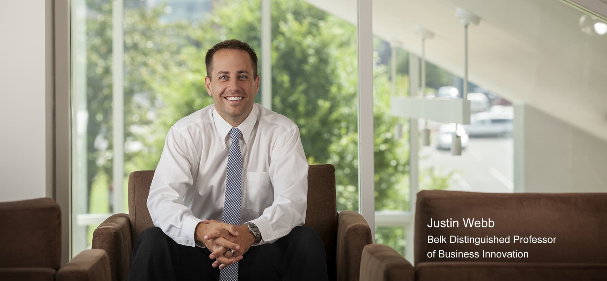 Justin Webb, Belk Distinguished Professor of Business Innovation