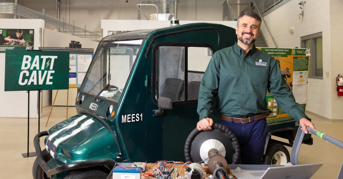 Amir Ghasemi earned the National Science Foundation CAREER Award