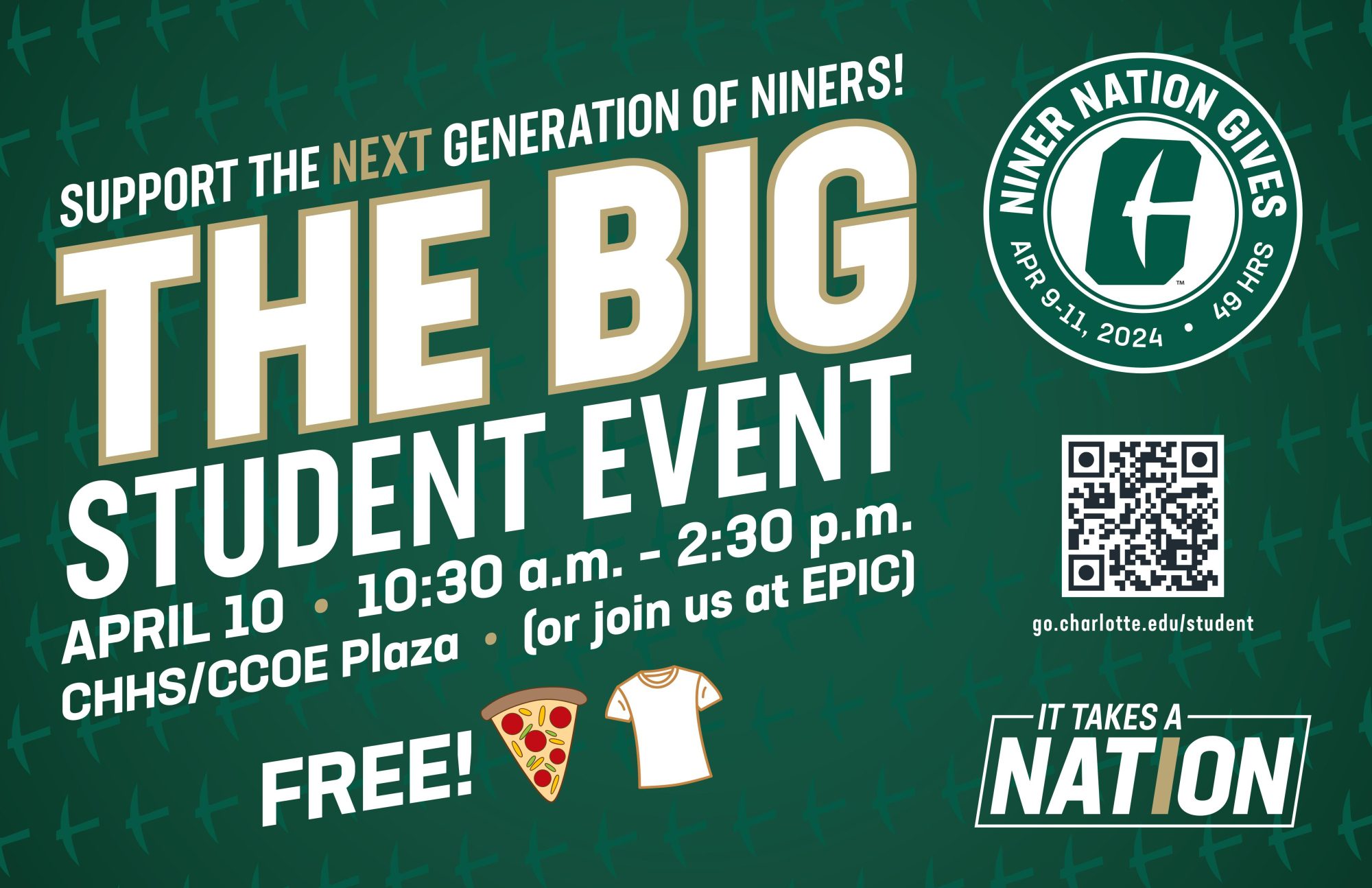 Niner Nation BIG Event graphic