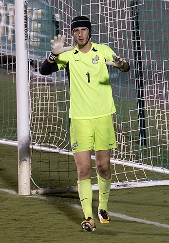 Goalkeeper Elliot Panicco