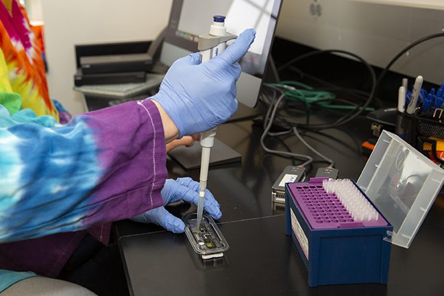 UNC Charlotte sequencing lab