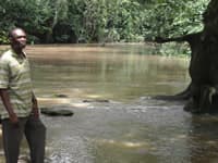 Akin Ogundiran in the Osun Grove