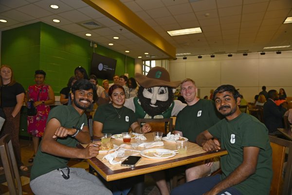 Charlotte staff at the Chancellor's Staff Appreciation event