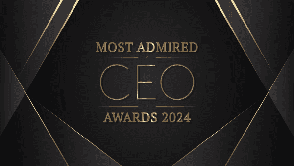 Most Admired CEO Awards graphic