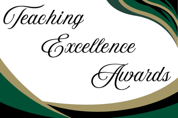 Excellence in Teaching Awards graphic.