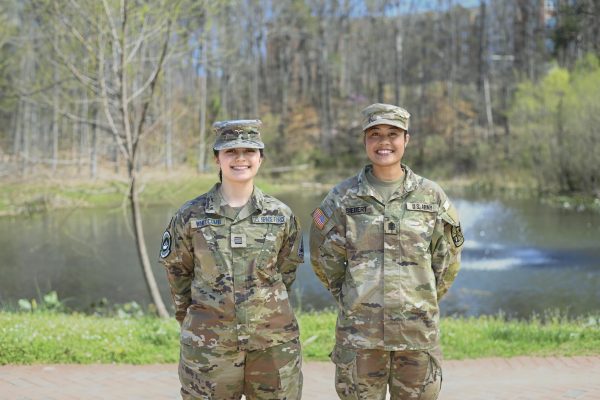 Erika Siebert '24 and Elissa Whitcomb '24