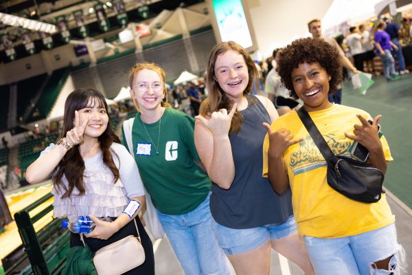 Students at international festival