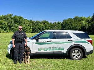 K9 Danny with his handler