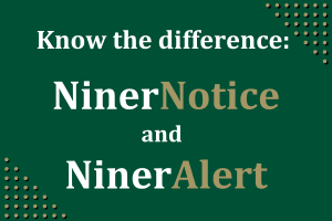 NinerNotice_NinerAlert graphic