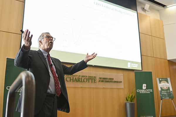 Connaughton presents during September 2024 Economic Forecast.