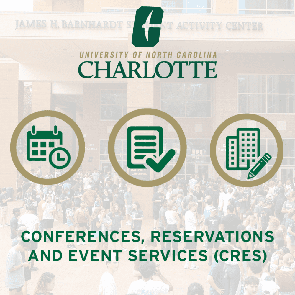 Conferences, Reservations and Events Services (CRES) graphic