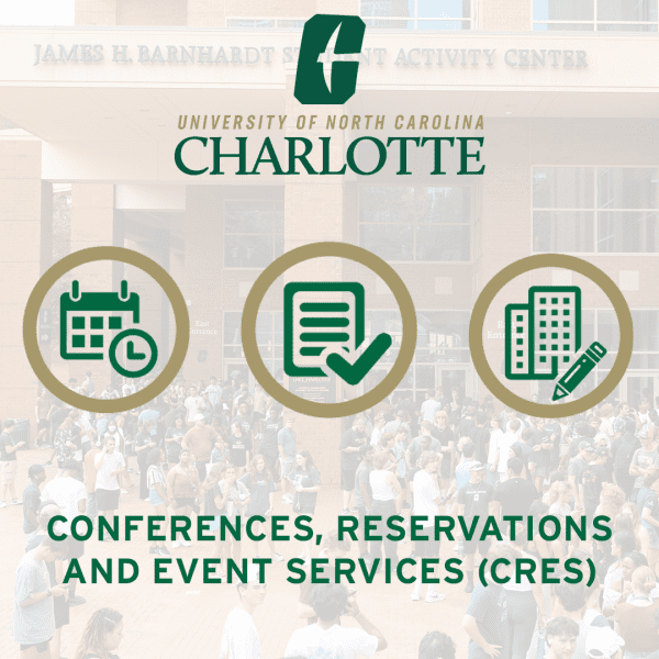 Conferences, Reservations and Events Services graphic