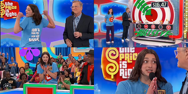 Photo: Madison Riley on the Price is Right