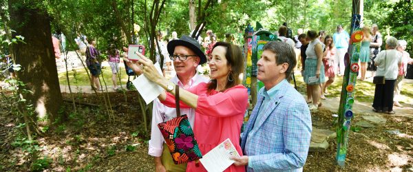 opening of Polly Rogers Sensory Garden