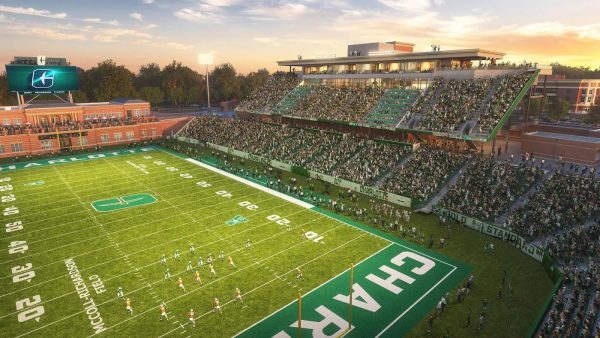 Photo rendering of Jerry Richardson Stadium