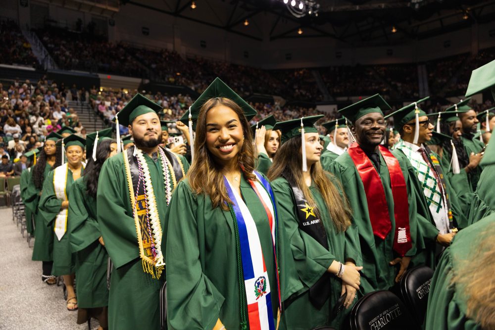 Photo of graduates at Commencement