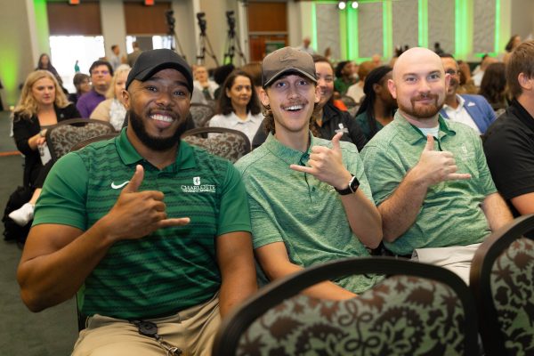 Employees at Convocation