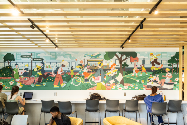 Upper Prospector Mural