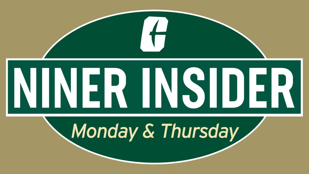 Niner Insider, delivered to your inbox Mondays and Thursdays