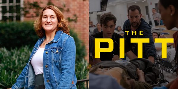 Lynn Puma, a lecturer in the School of Social Work within UNC Charlotte’s College of Health and Human Services evaluates 'The Pitt'