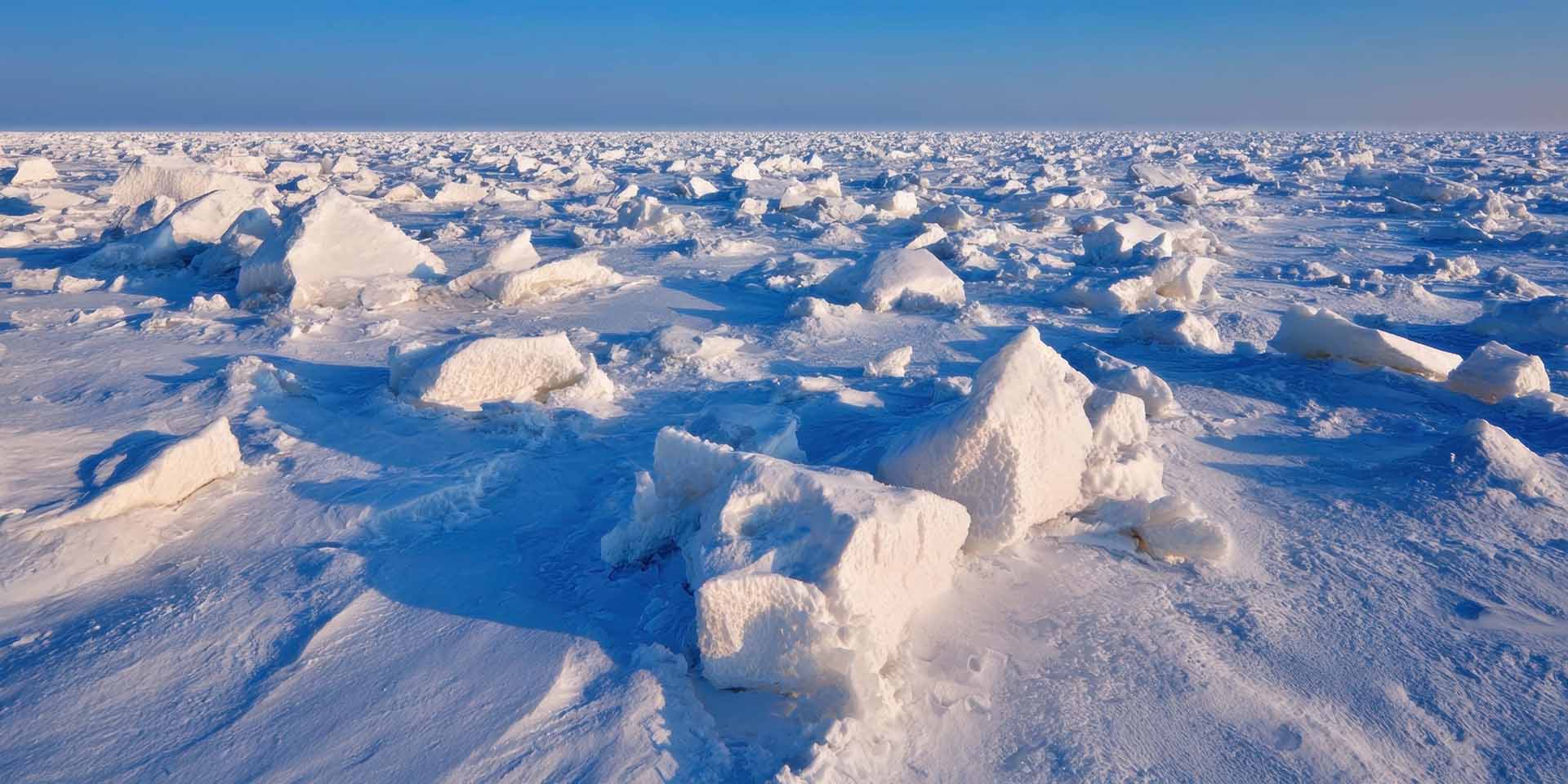 stock image of the Artic