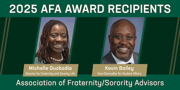 Kevin Bailey and Michelle Guobadia Award