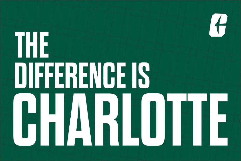 The Difference is Charlotte graphic