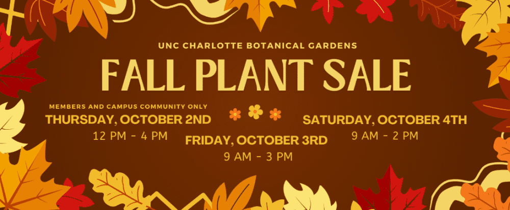 Fall Plant Sale